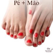 Esmaltação e cutilagem completa para unhas bem feitas.